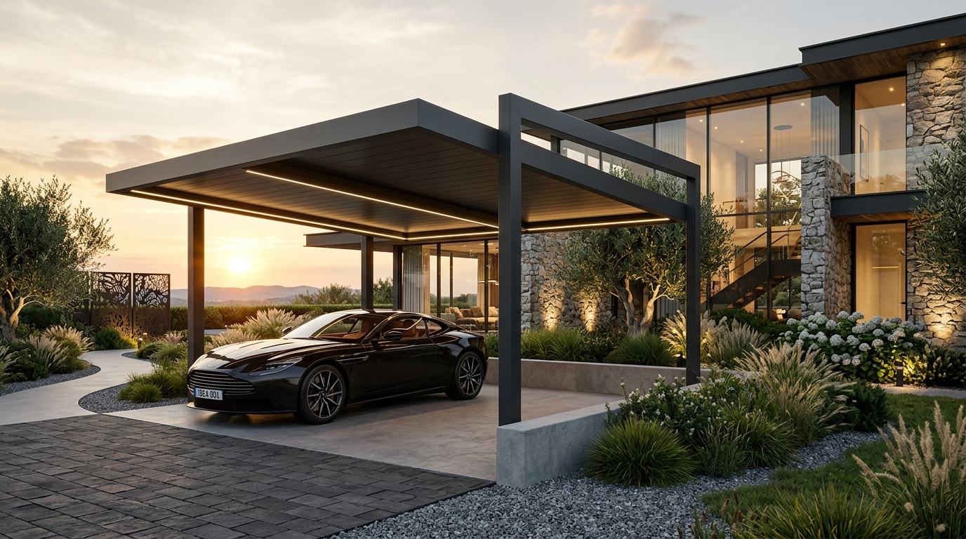 CARPORT LUX – С LED осветление